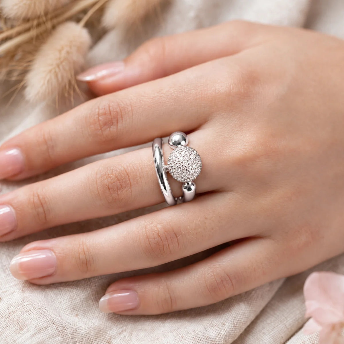 Zircon Ring (Silver)