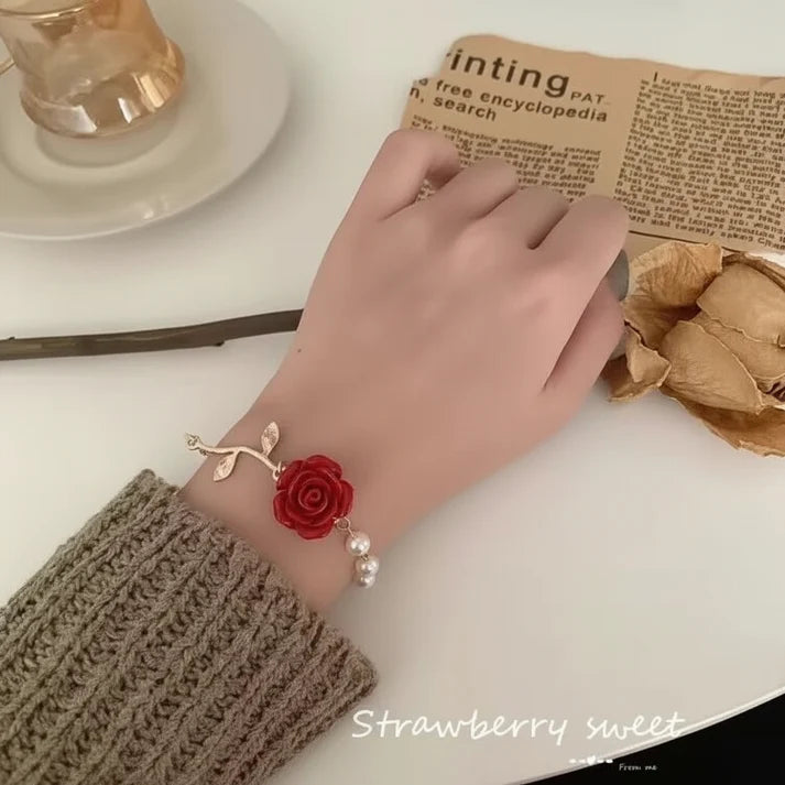 Rose Flower bracelet