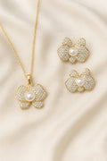 Bow Locket Set (Golden)
