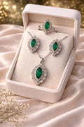 Locke Set (Silver/ Green)