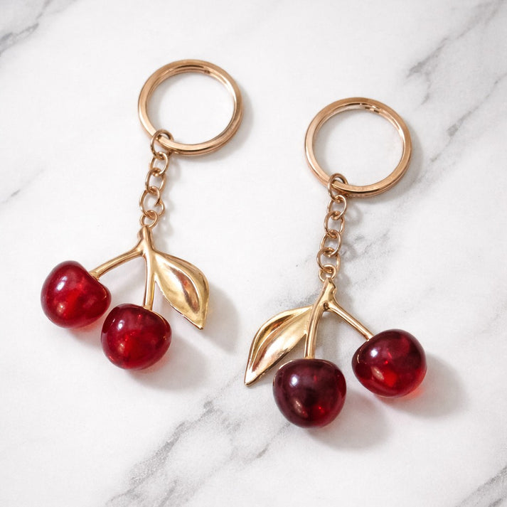 Red Cherry Key Chain